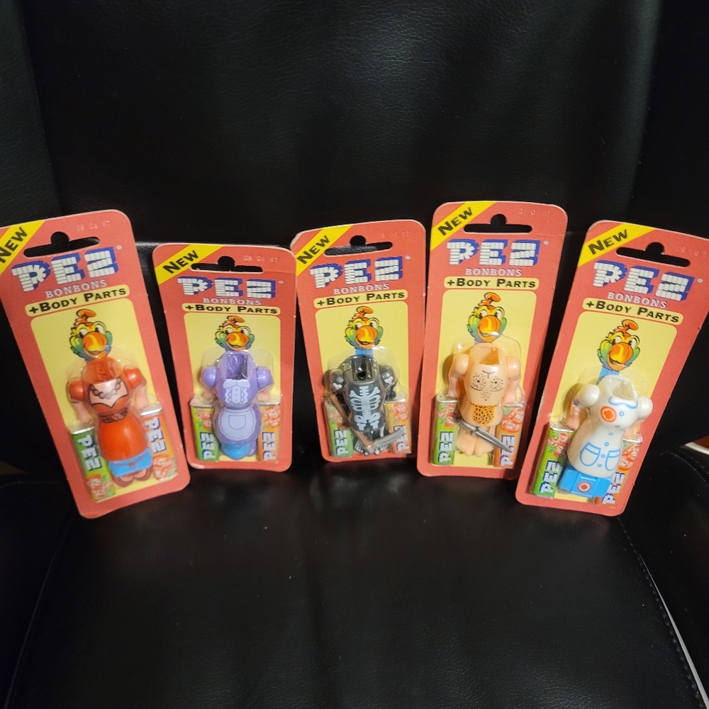 Vintage NIP PEZ Body Parts